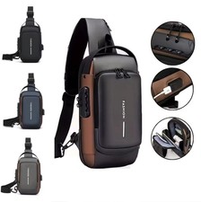 Anti-Theft Sling Crossbody Bag