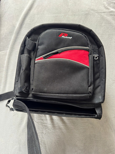 Plano tool backpack black red - tool, black/red