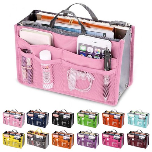 Women nylon handbag - nylon, organiser