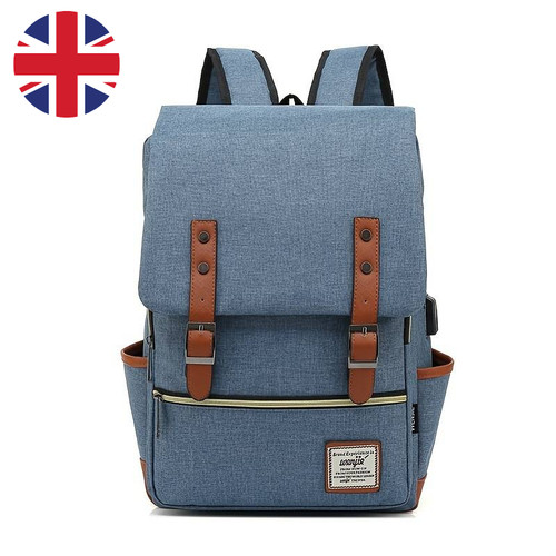 Stylish unisex school backpack - unisex,