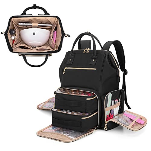 Nail polish organiser backpack - nail,