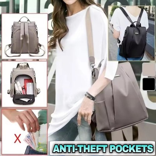 Women anti theft backpack - anti,