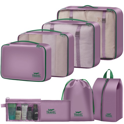 Mofelon 8pcs packing cubes - 8pcs,