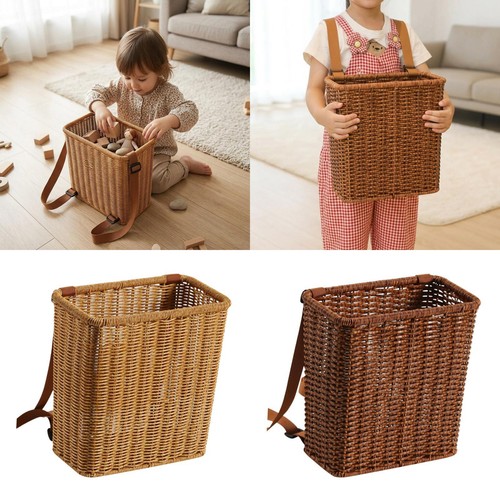 Woven baskets backpack orchard - backpack,