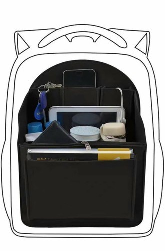 Felt backpack organiser insert - felt,